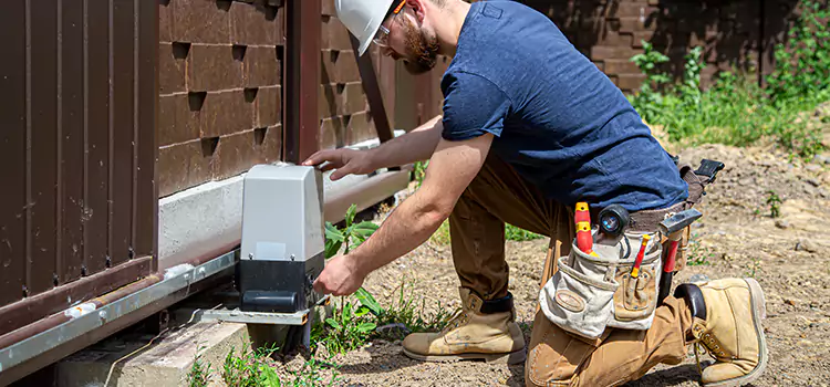 Electric Driveway Gate Installation Mishawaka